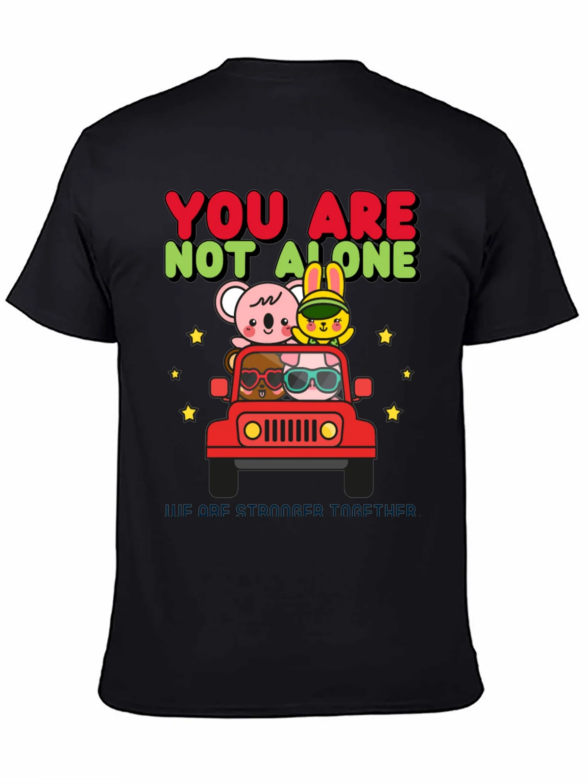 You Are Not Alone Animal Graphic T-Shirt product image 1