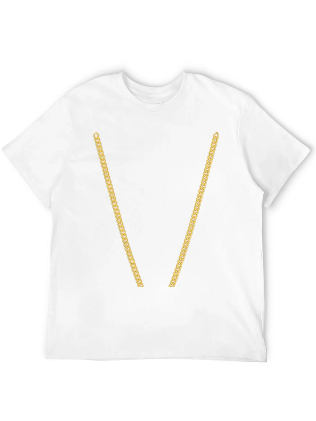Gold Chain T-Shirt - Novelty Graphic Tee product image 10
