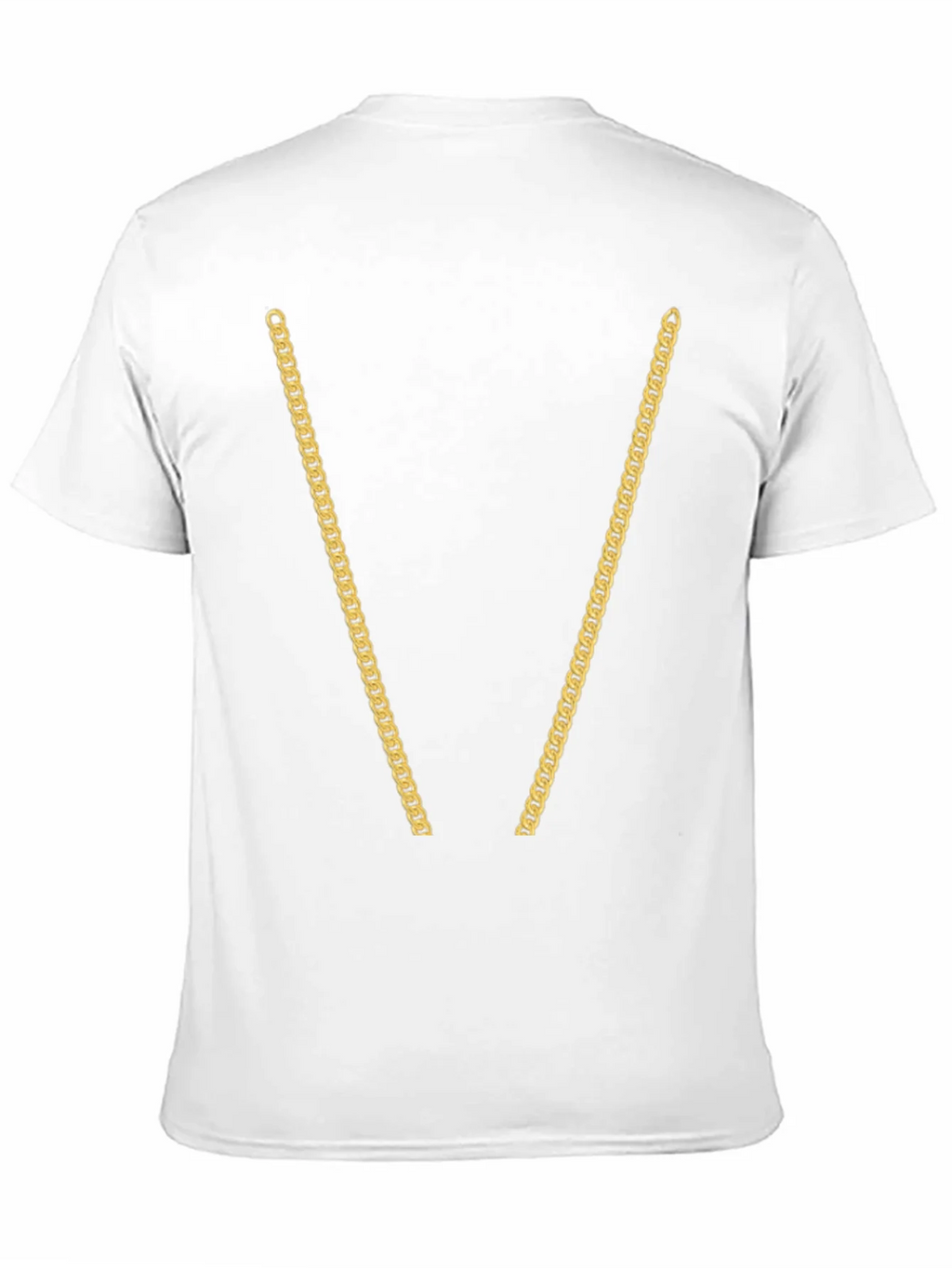 Gold Chain T-Shirt - Novelty Graphic Tee product image 9