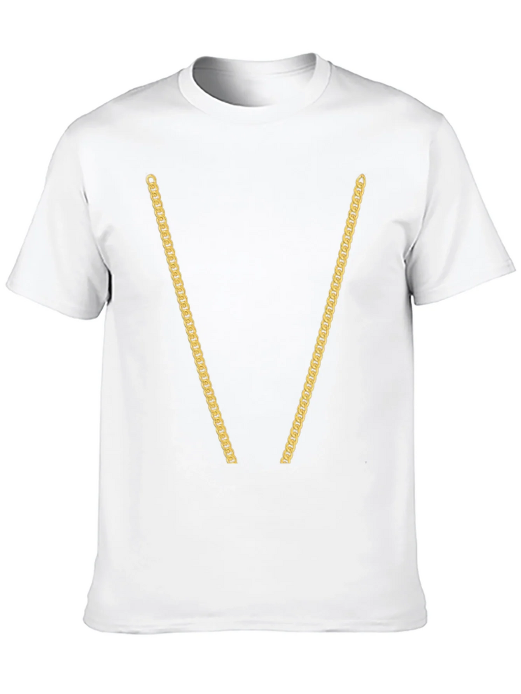 Gold Chain T-Shirt - Novelty Graphic Tee product image 8