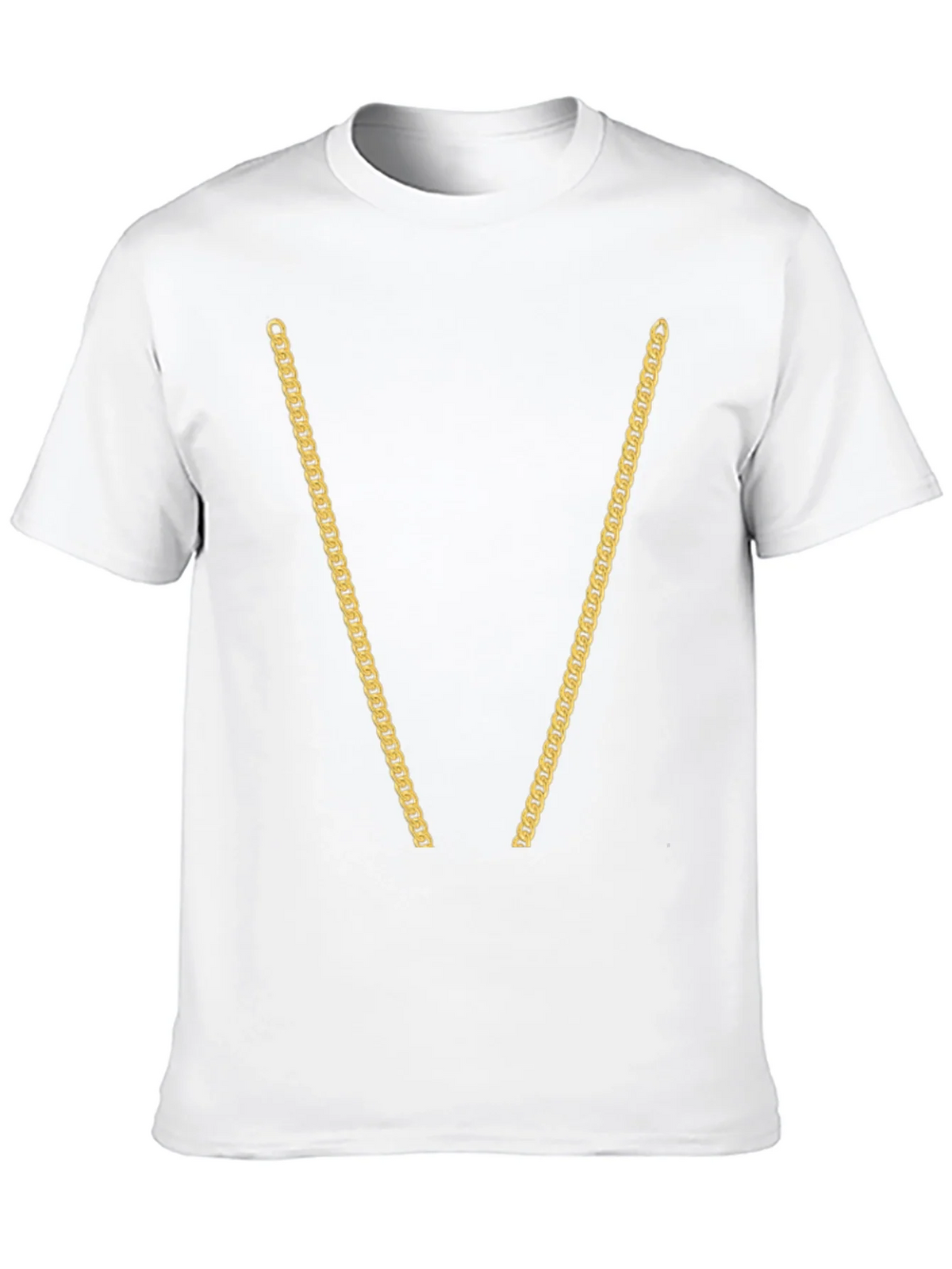 Gold Chain T-Shirt - Novelty Graphic Tee product image 8