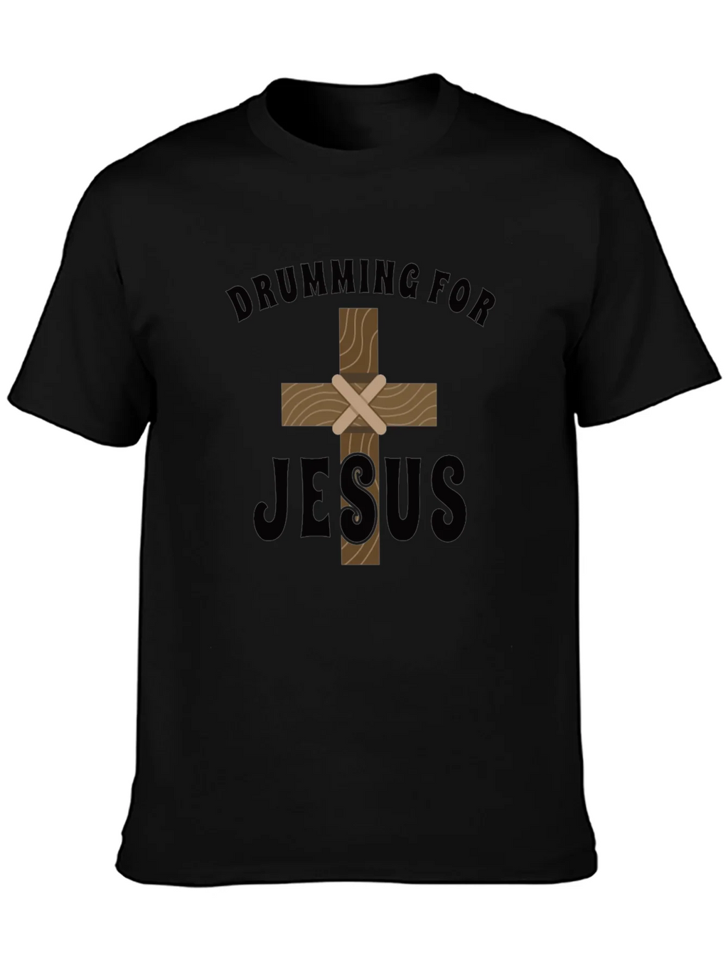 Drumming for Jesus T-Shirt - Christian Apparel product image 1