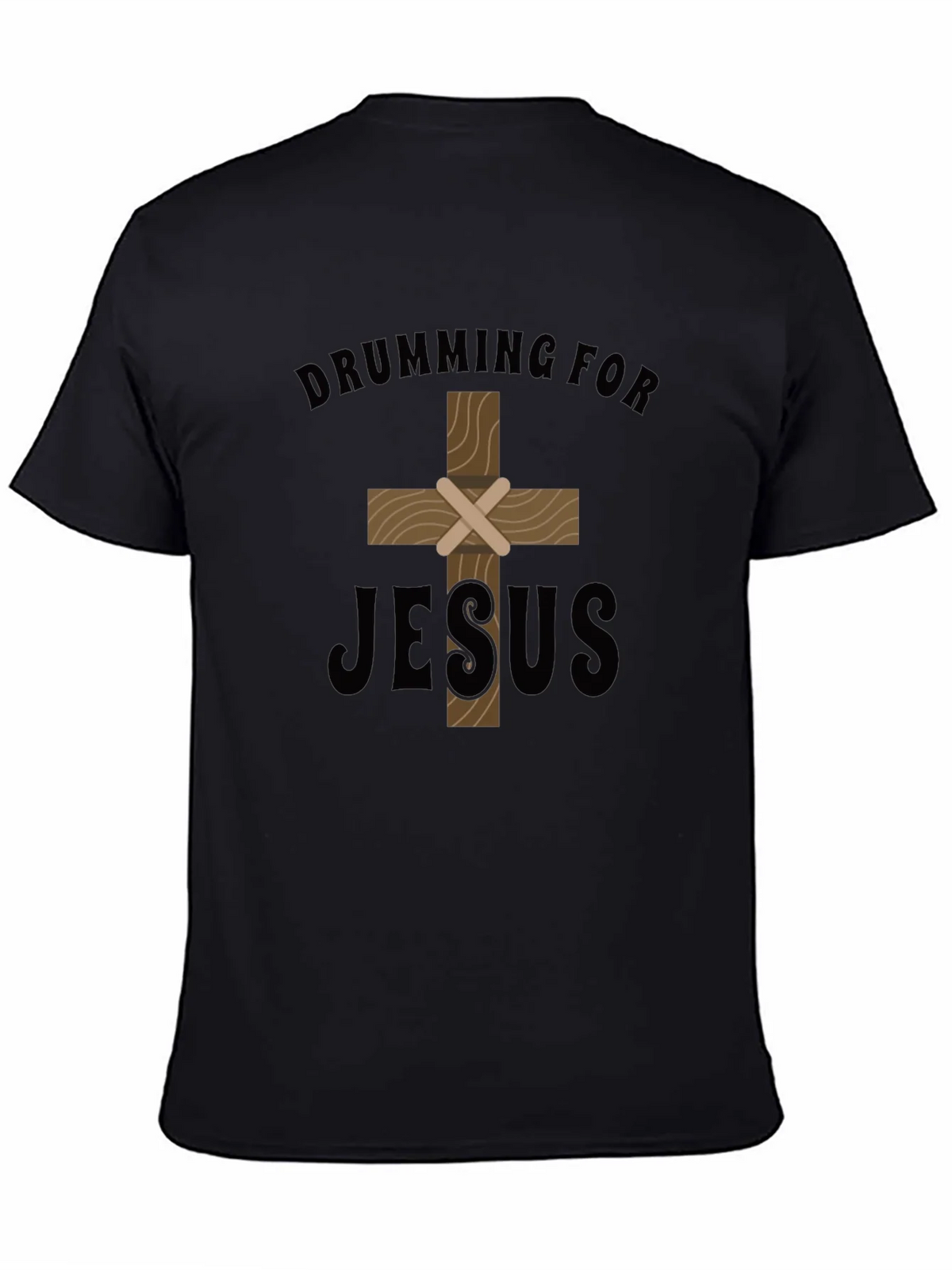 Drumming for Jesus T-Shirt - Christian Apparel product image 2