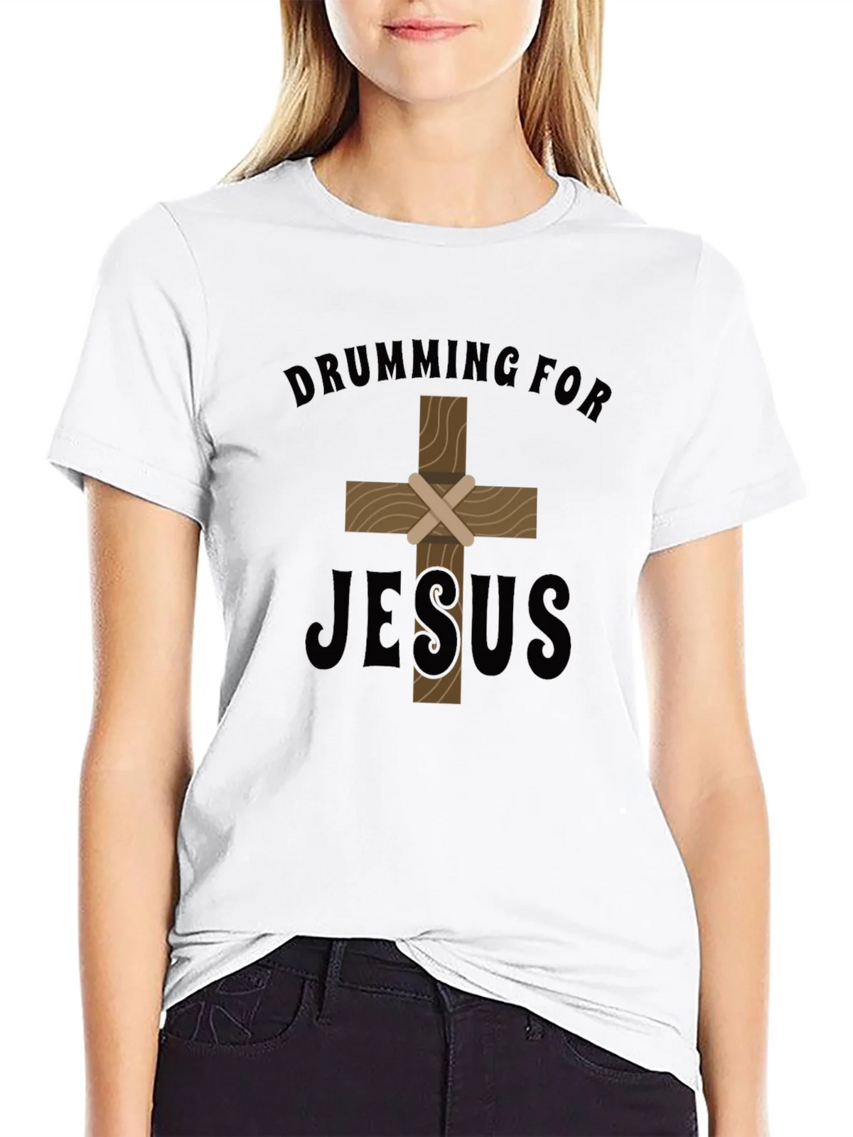 Drumming for Jesus T-Shirt - Christian Apparel product image 5