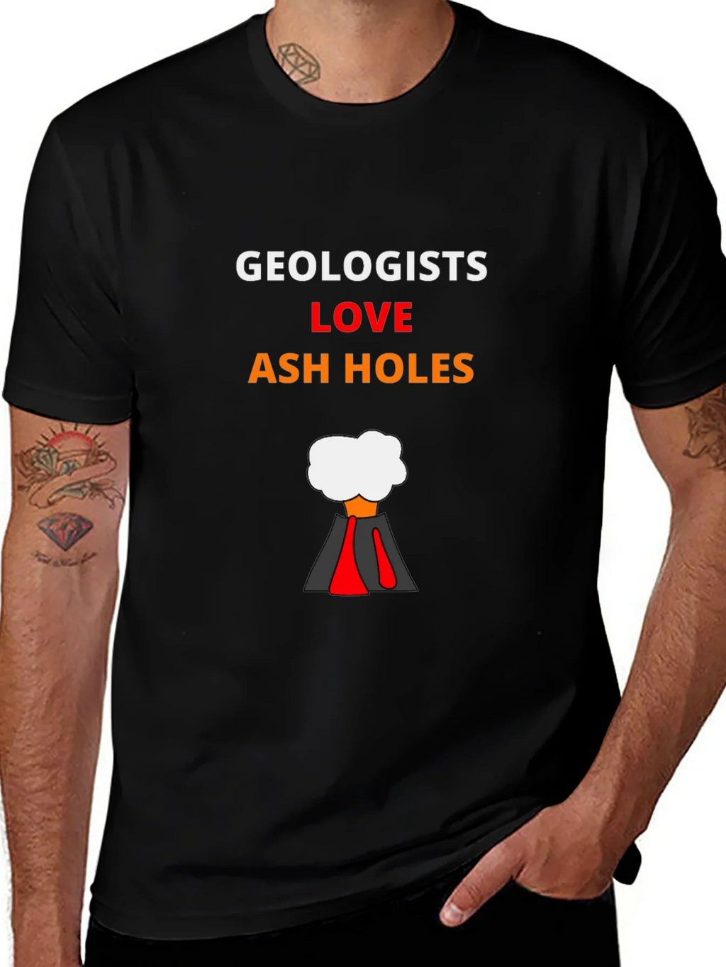 Geologists Love Ash Holes T-Shirt product image 1