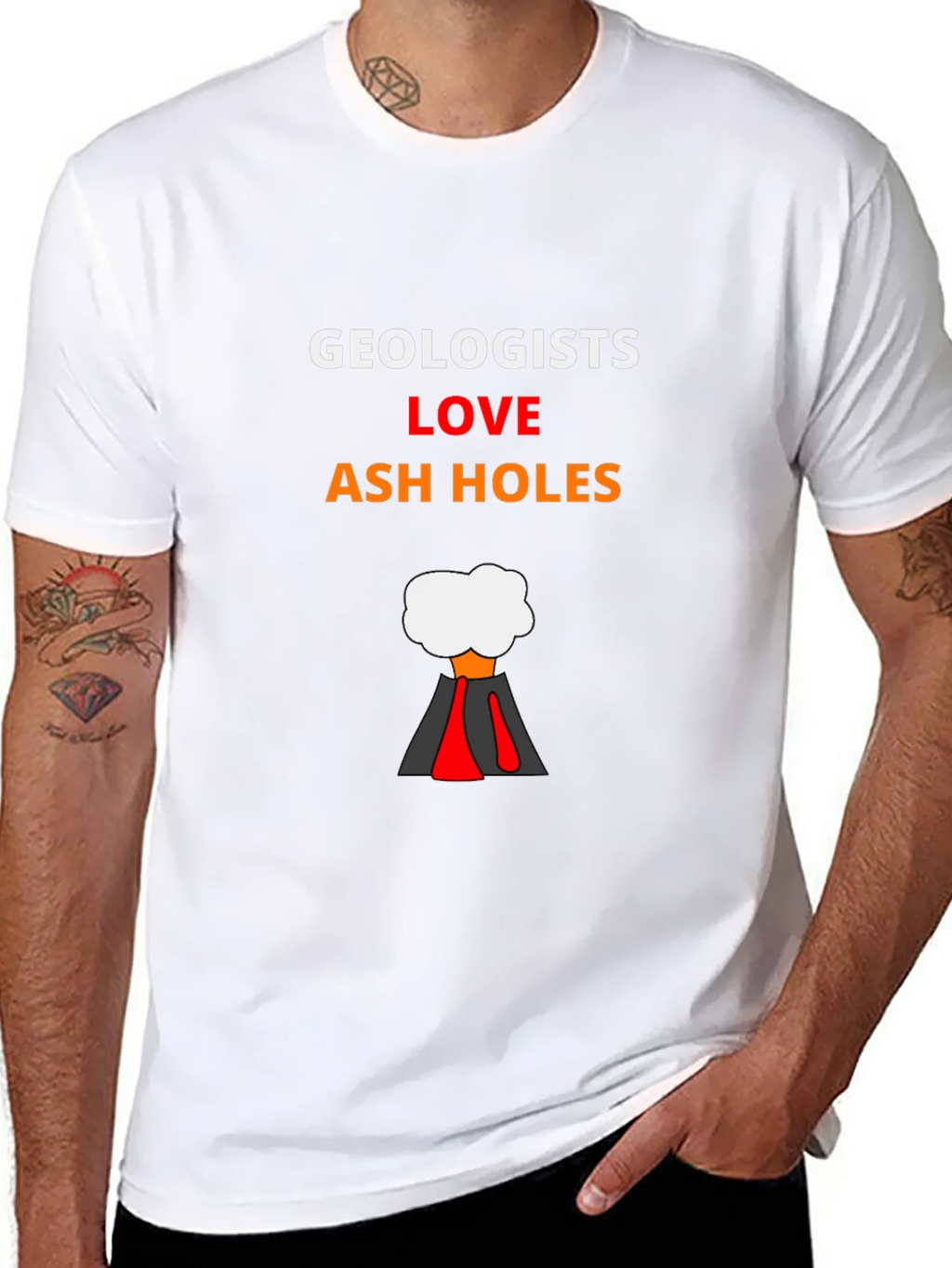 Geologists Love Ash Holes T-Shirt product image 4