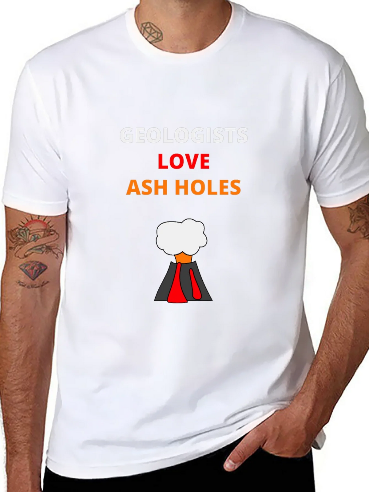 Geologists Love Ash Holes T-Shirt product image 4