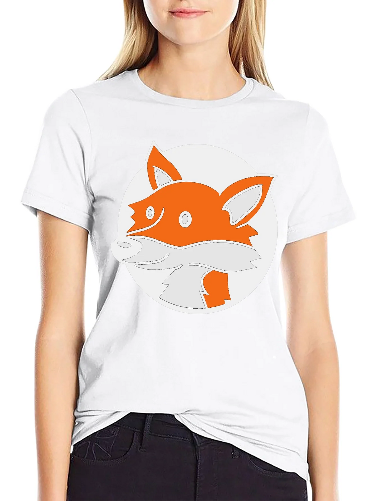 Fox Graphic Black T-Shirt - Stylish Animal Design product image 2