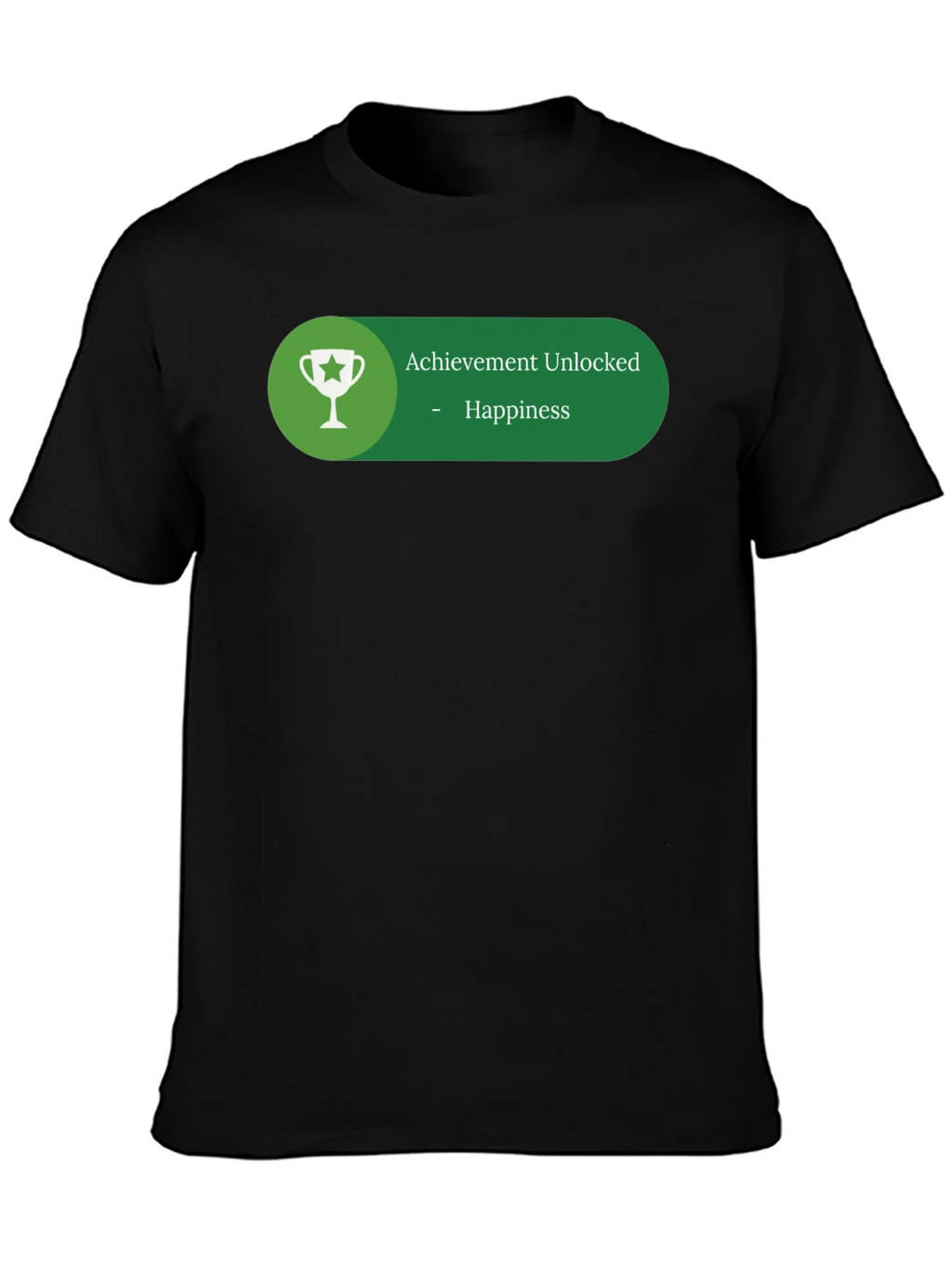 Achievement Unlocked Happiness Graphic T-Shirt product image 1