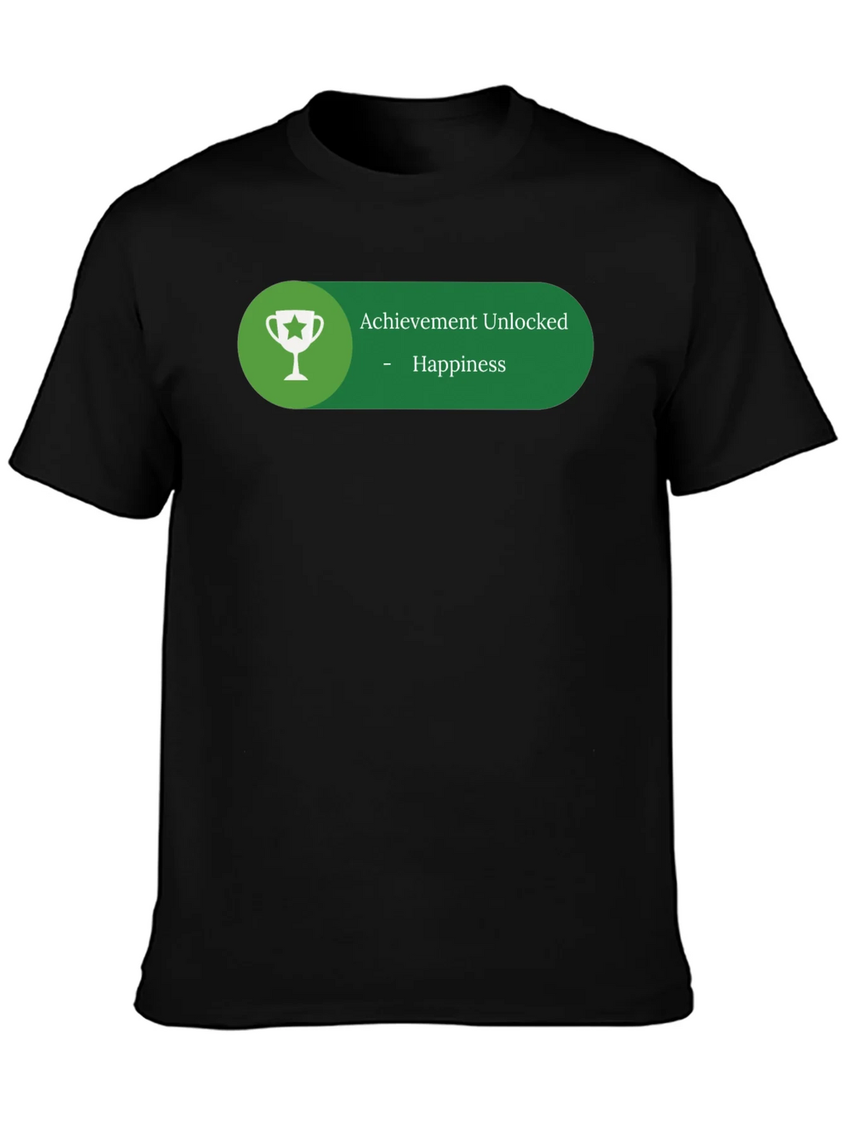 Achievement Unlocked Happiness Graphic T-Shirt product image 1