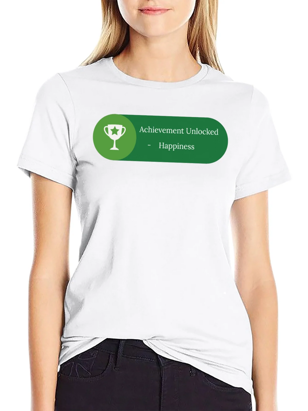 Achievement Unlocked Happiness Graphic T-Shirt product image 3