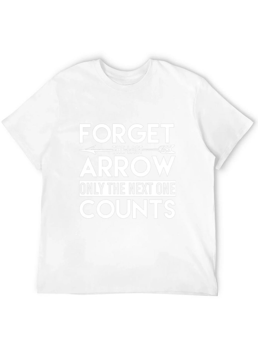 Forget The Last Arrow Black Graphic T-Shirt product image 4