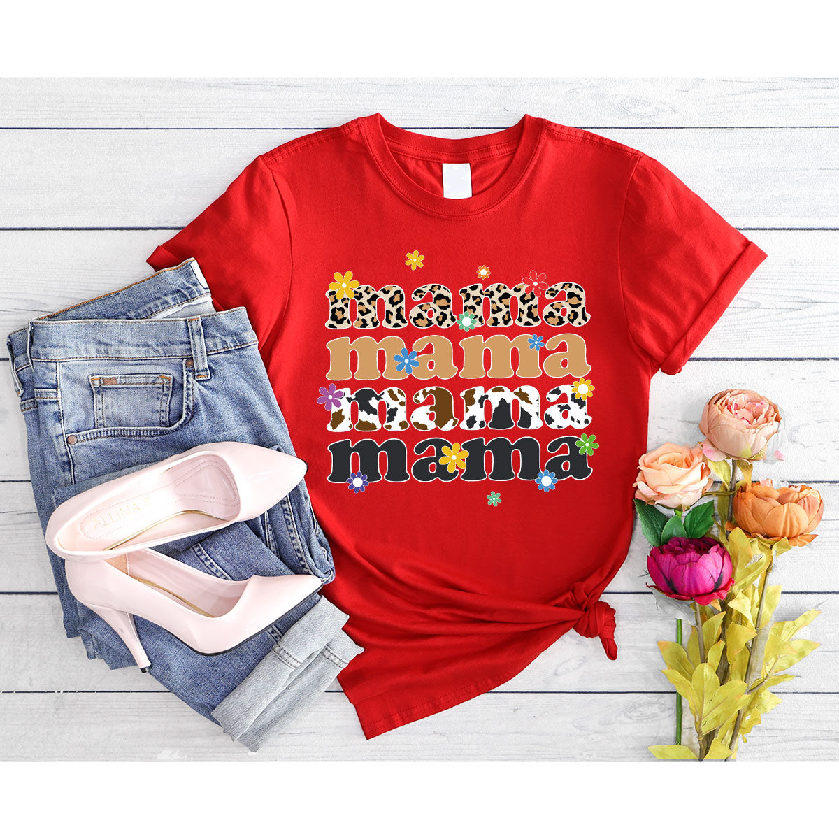 Retro Mama Shirt, For Moms, Gift Mothers product image 57