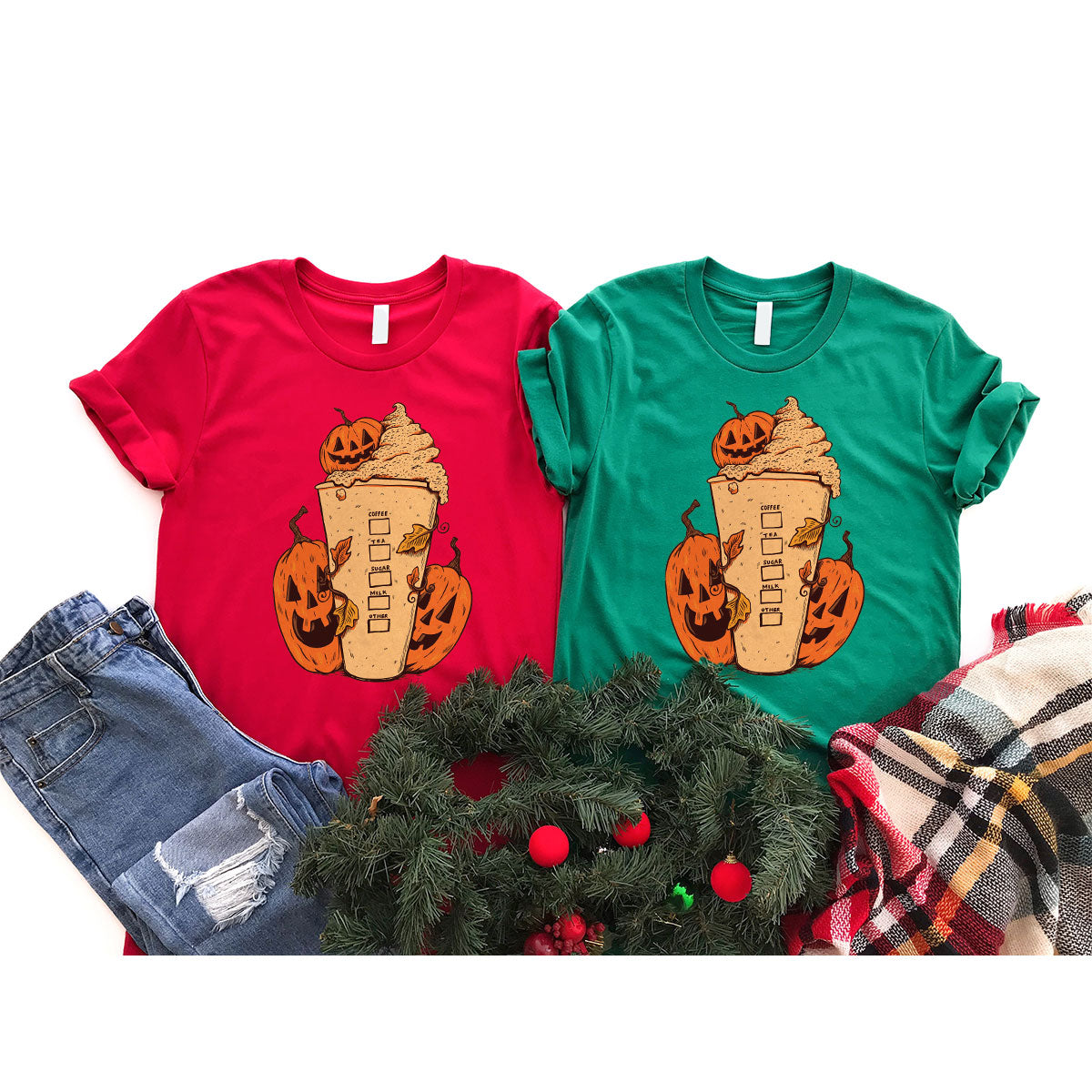 Halloween Pumpkin Juice Shirt, Funny T-Shirt, Family Tee product image 30