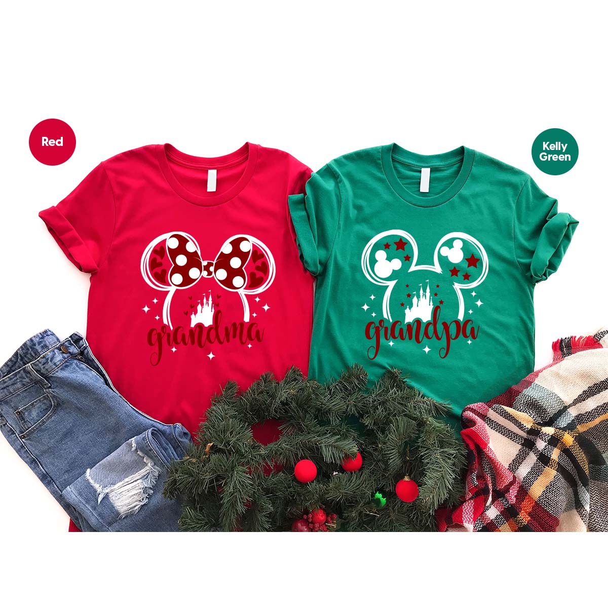 Custom Disney Family Shirts, Matching Trip Grandma Gift product image 8