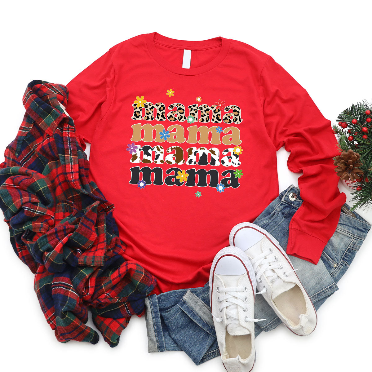 Retro Mama Shirt, For Moms, Gift Mothers product image 60