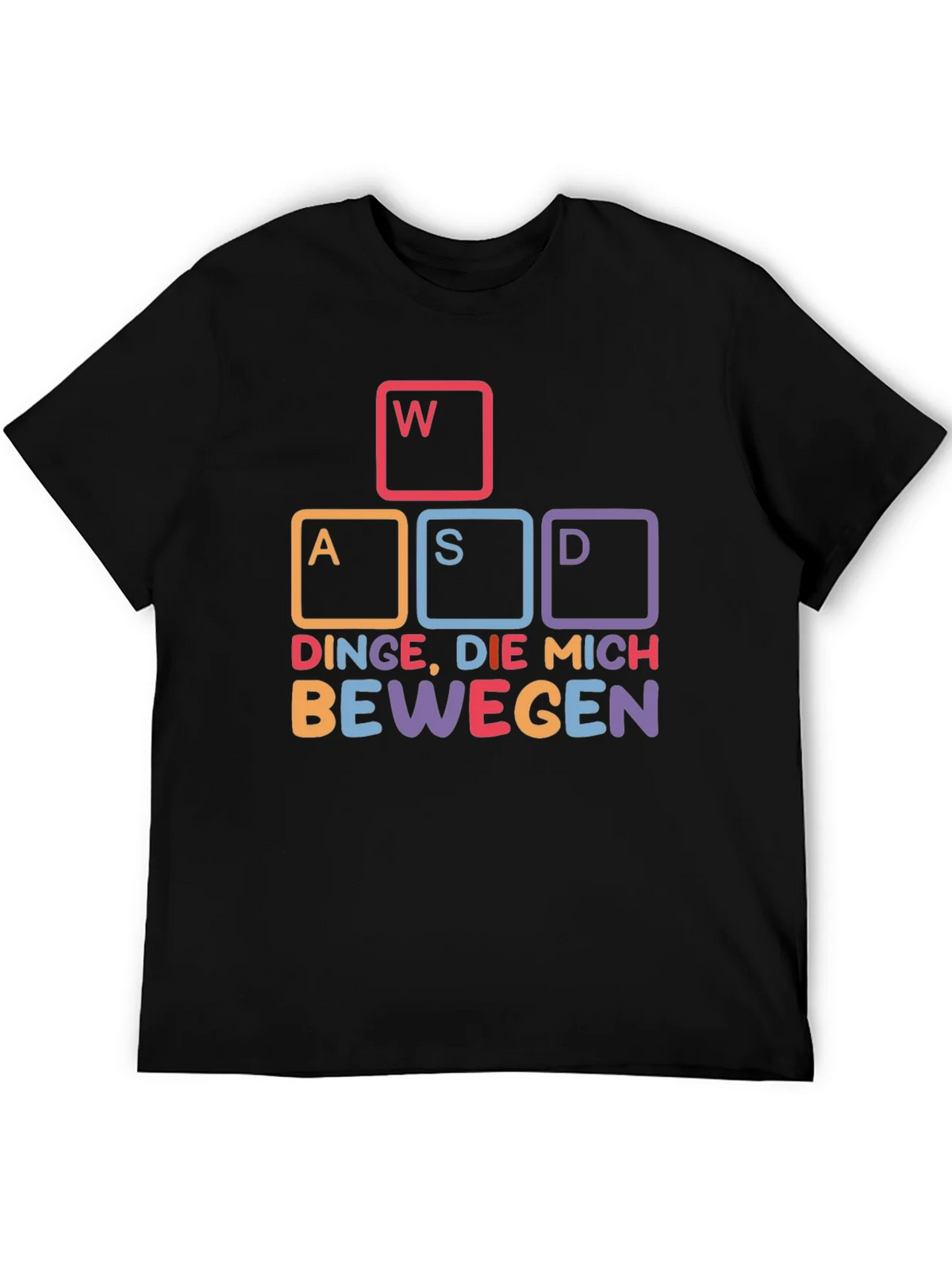 WASD Gaming T-Shirt - DINGE DIE MICH BEWEGEN product image 4