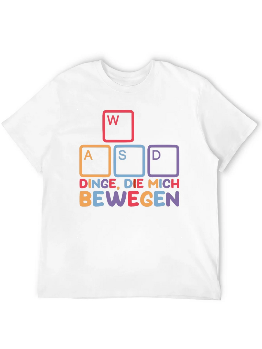 WASD Gaming T-Shirt - DINGE DIE MICH BEWEGEN product image 9