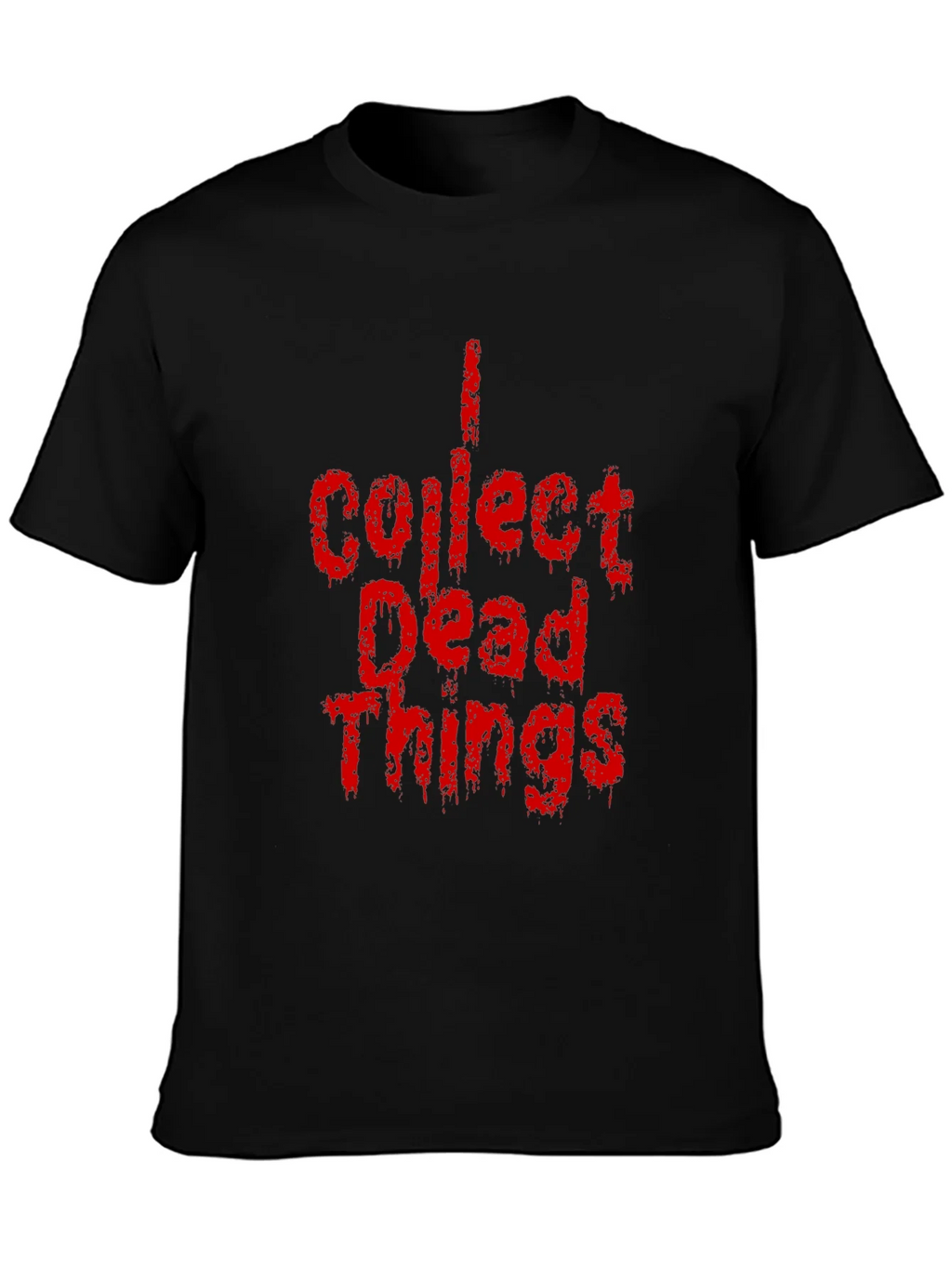 I Collect Dead Things Graphic Tee - Black product image 1
