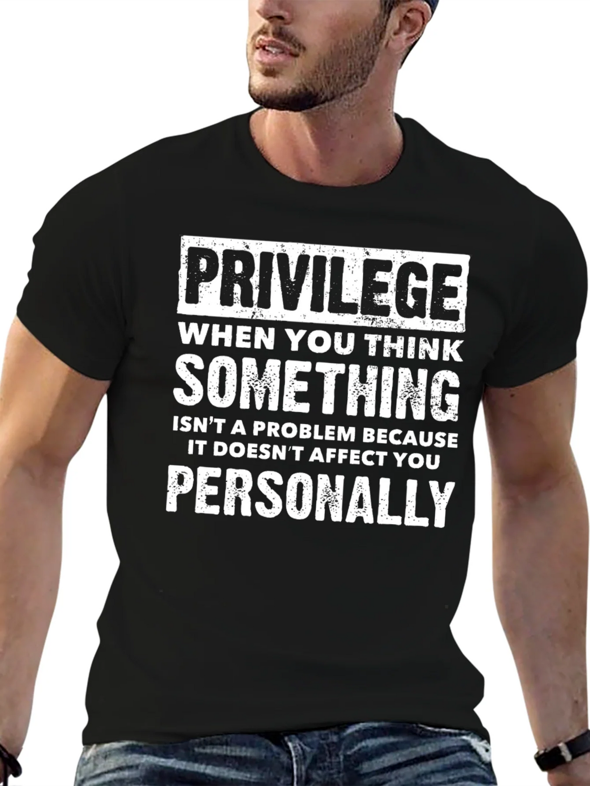 Privilege Graphic Print T-Shirt product image 4