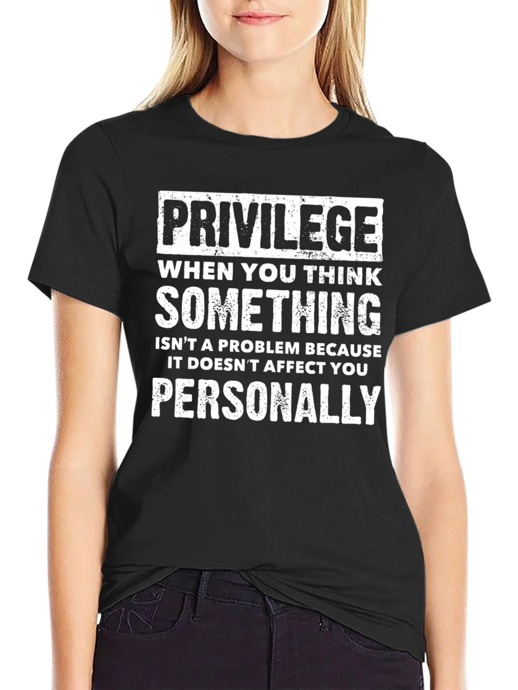 Privilege Graphic Print T-Shirt product image 1