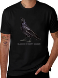 Raven Black is My Happy Colour T-Shirt product image 1