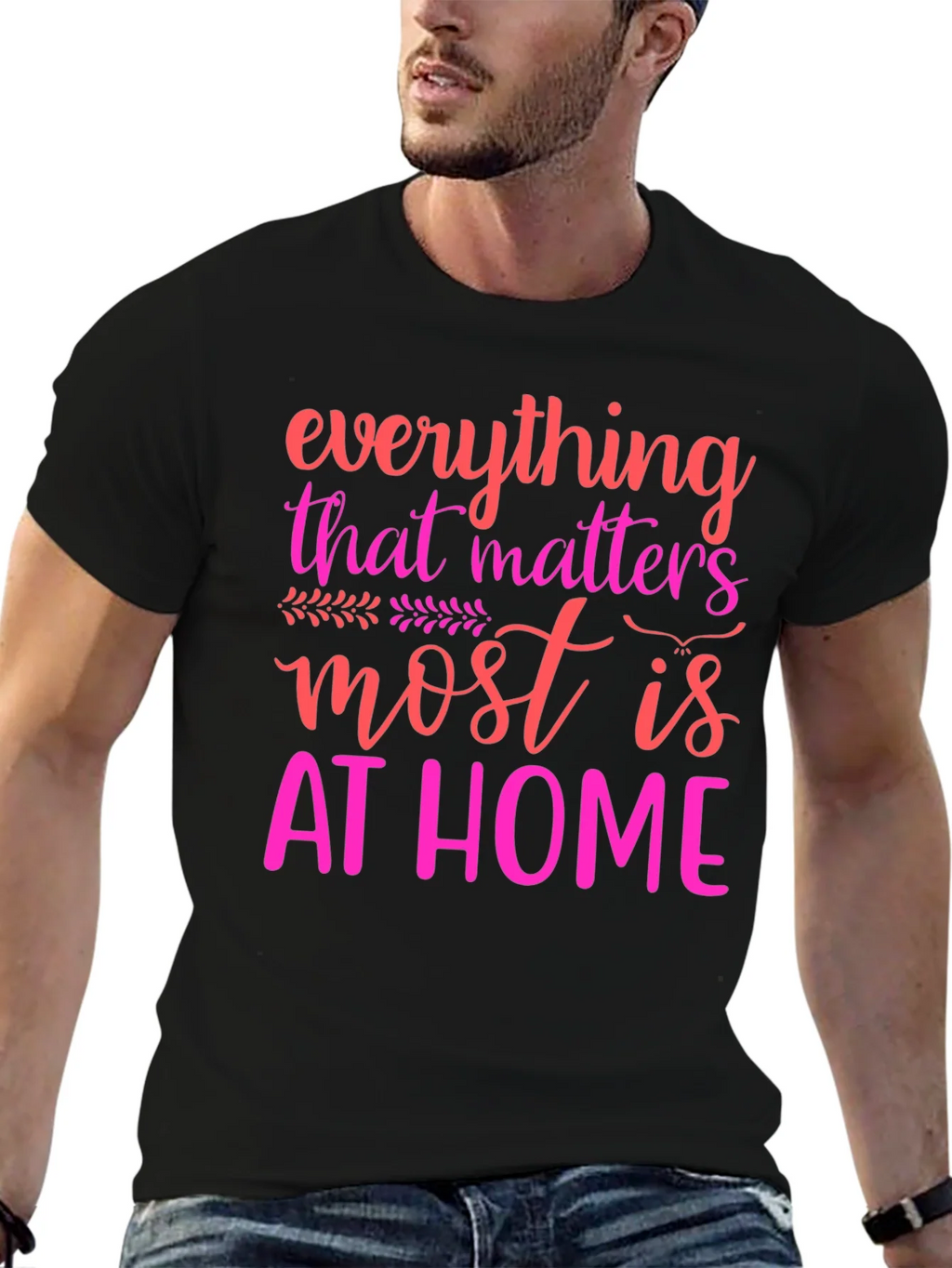 Everything Matters At Home Graphic Tee product image 1
