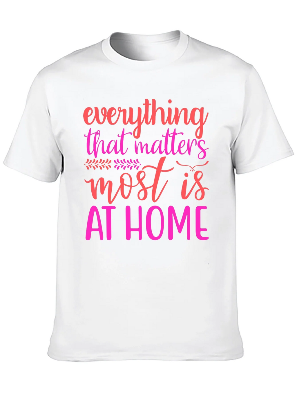Everything Matters At Home Graphic Tee product image 3