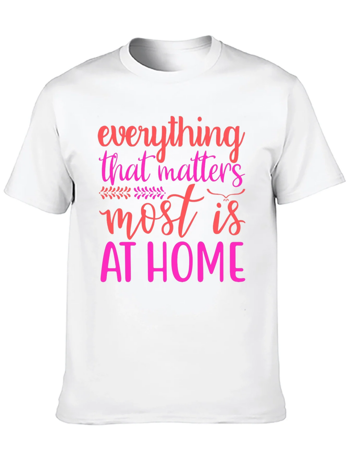 Everything Matters At Home Graphic Tee product image 3
