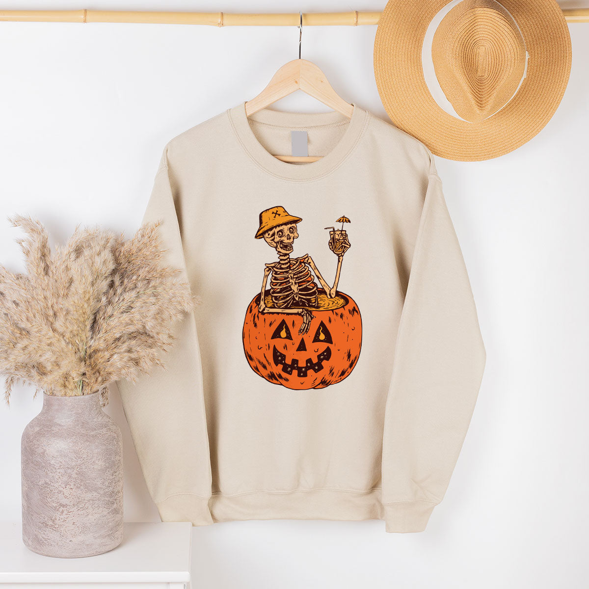Halloween Funny Pumpkin Hoodie, Sweatshirt, Horror Design product image 6