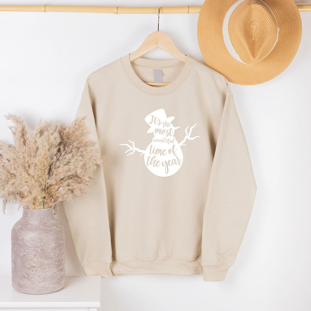 Snowman Christmas Hoodie, Funny Design, 2023 Xmas Sweatshirt product image 18
