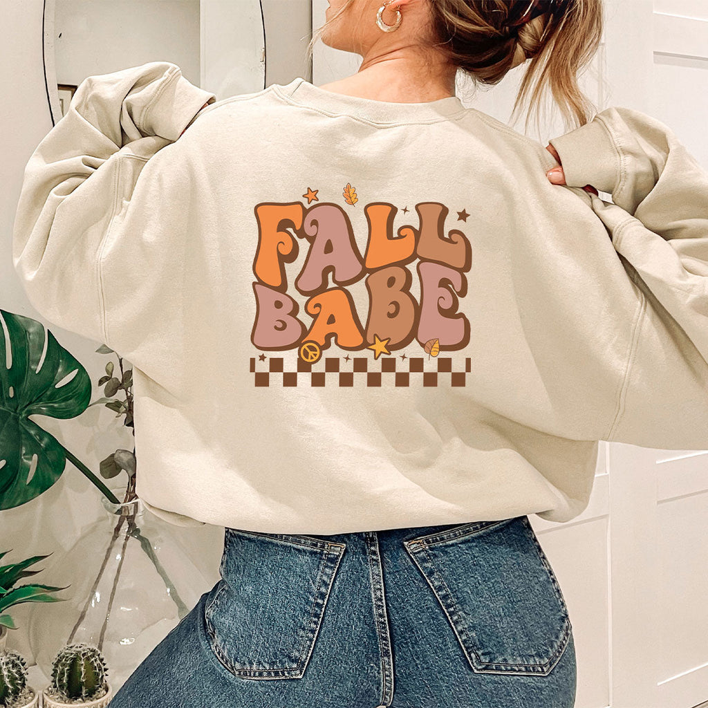 Fall Babe Hoodie and Sweatshirt, Thanksgiving 2022 Long product image 33