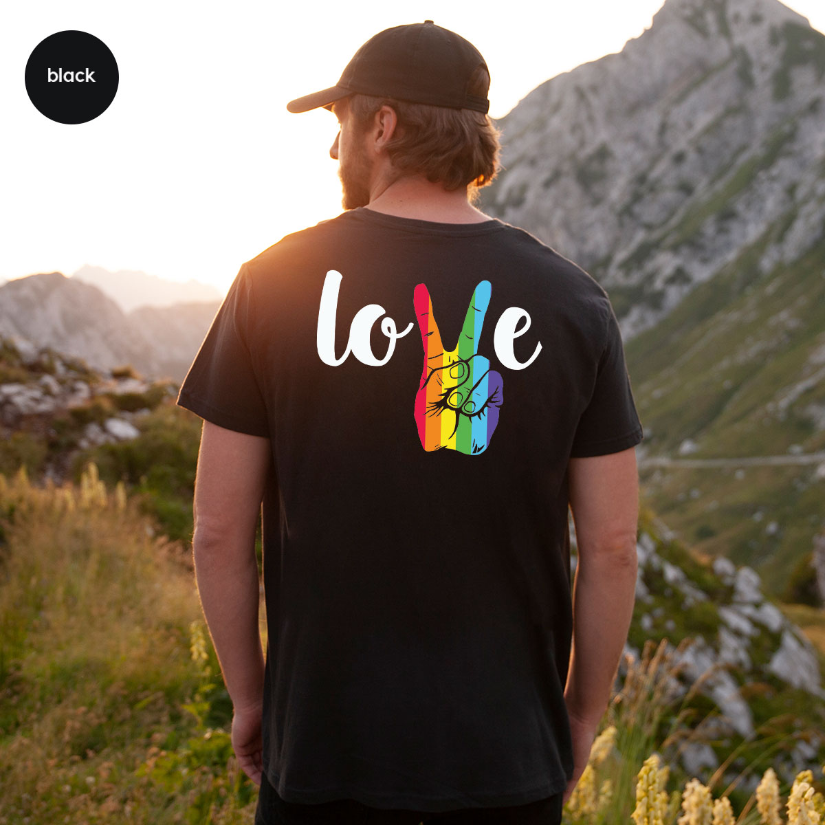 LGBT Love Shirt, Victory T-Shirt, Pride Tee, Glory product image 54