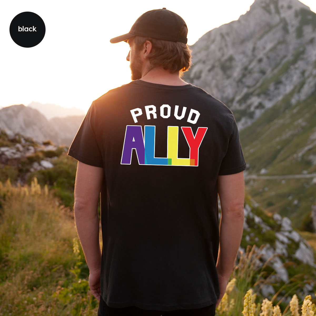 Proud Ally Shirt, LGBT T-Shirt, Tee product image 63
