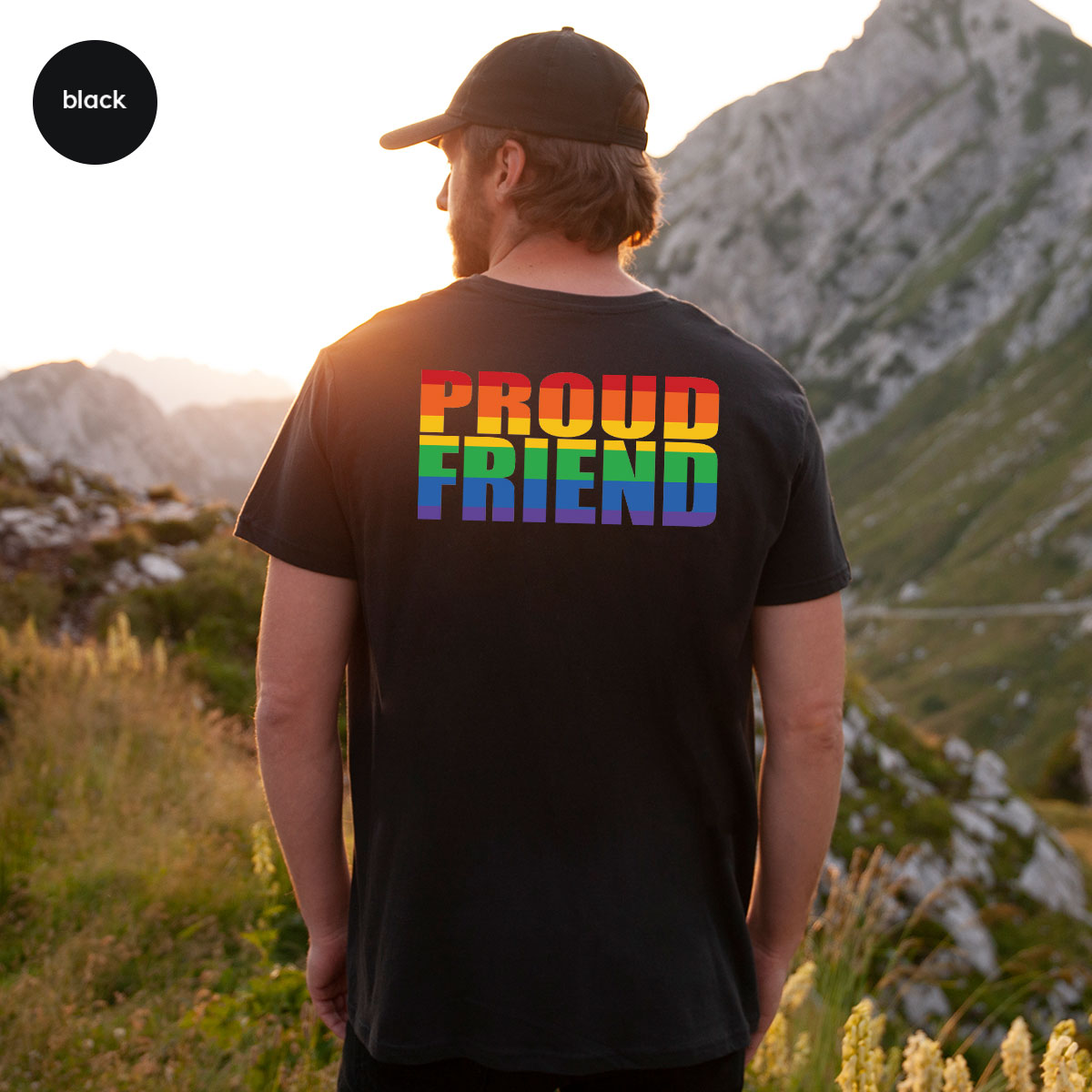 LGBT Friendship Shirt, Proud Friend T-Shirt, Gift Tee product image 61