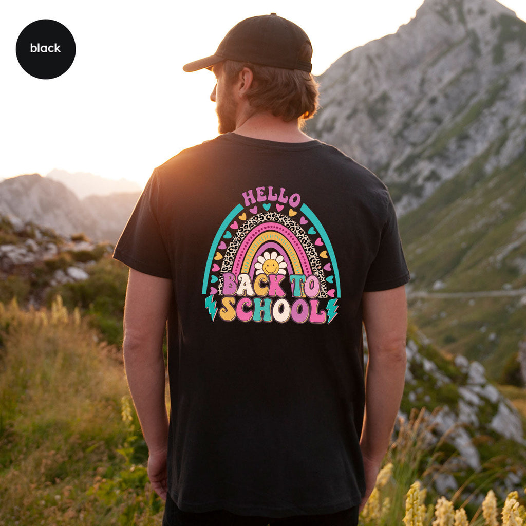 Inspirational Teacher Shirt, First Day Of School Clothing product image 11