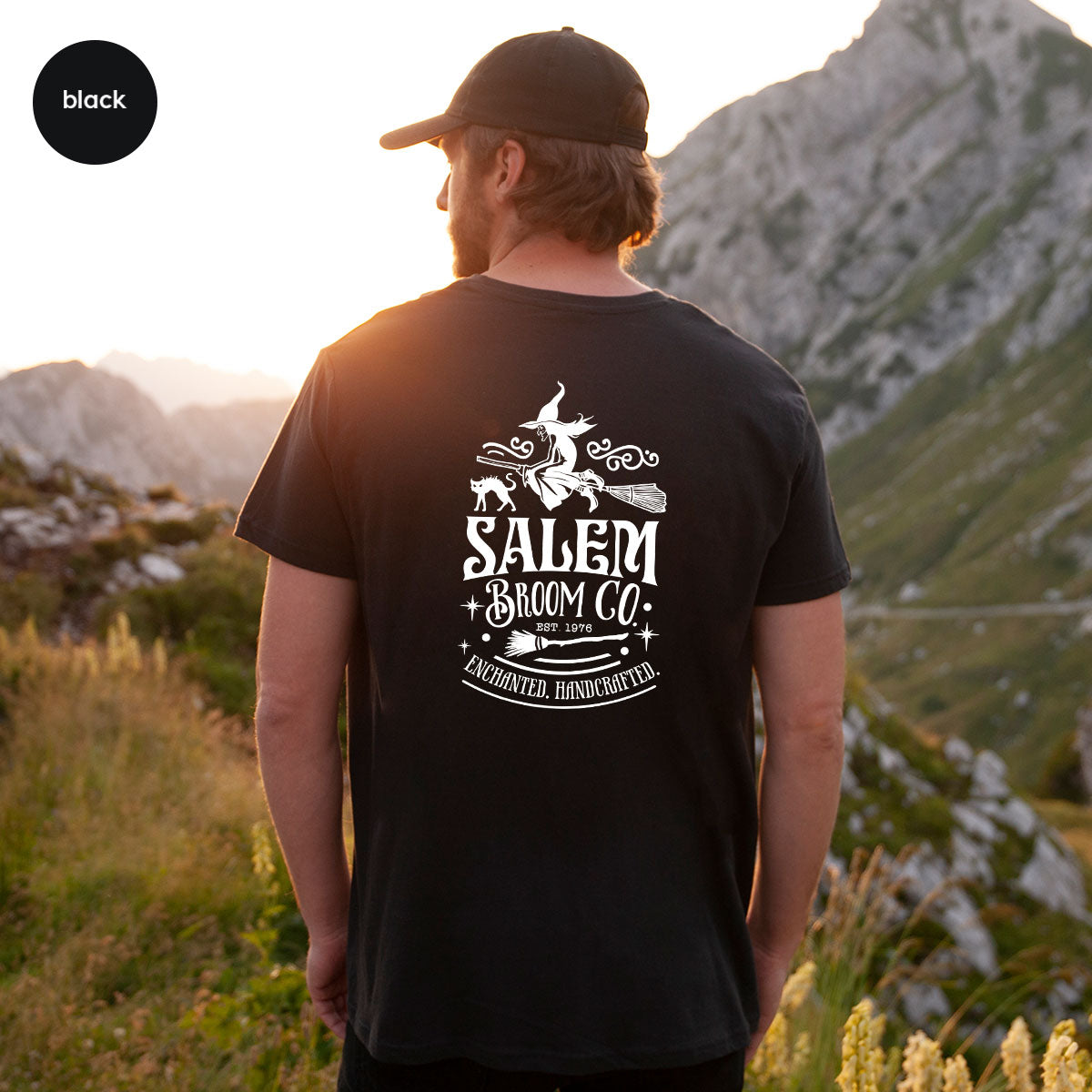 Halloween T-Shirt, Gifts, Salem Graphic Tees, Witchy Witch product image 46