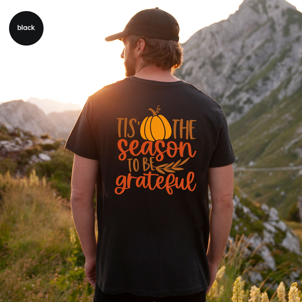 Fall T-Shirt, Autumn Crewneck Sweatshirt, Thanksgiving product image 131