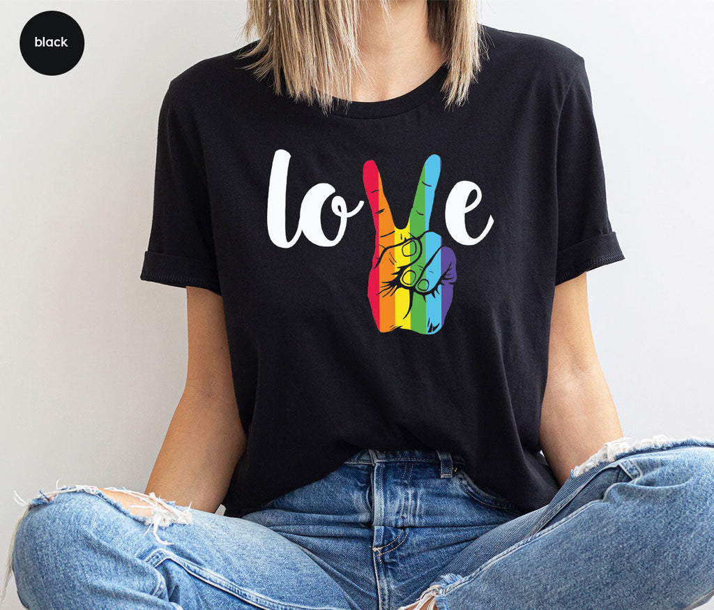LGBT Love Shirt, Victory T-Shirt, Pride Tee, Glory product image 53