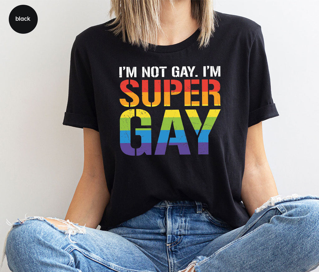 Super Gay Shirt, LGBT Power T-Shirt, Tee product image 56