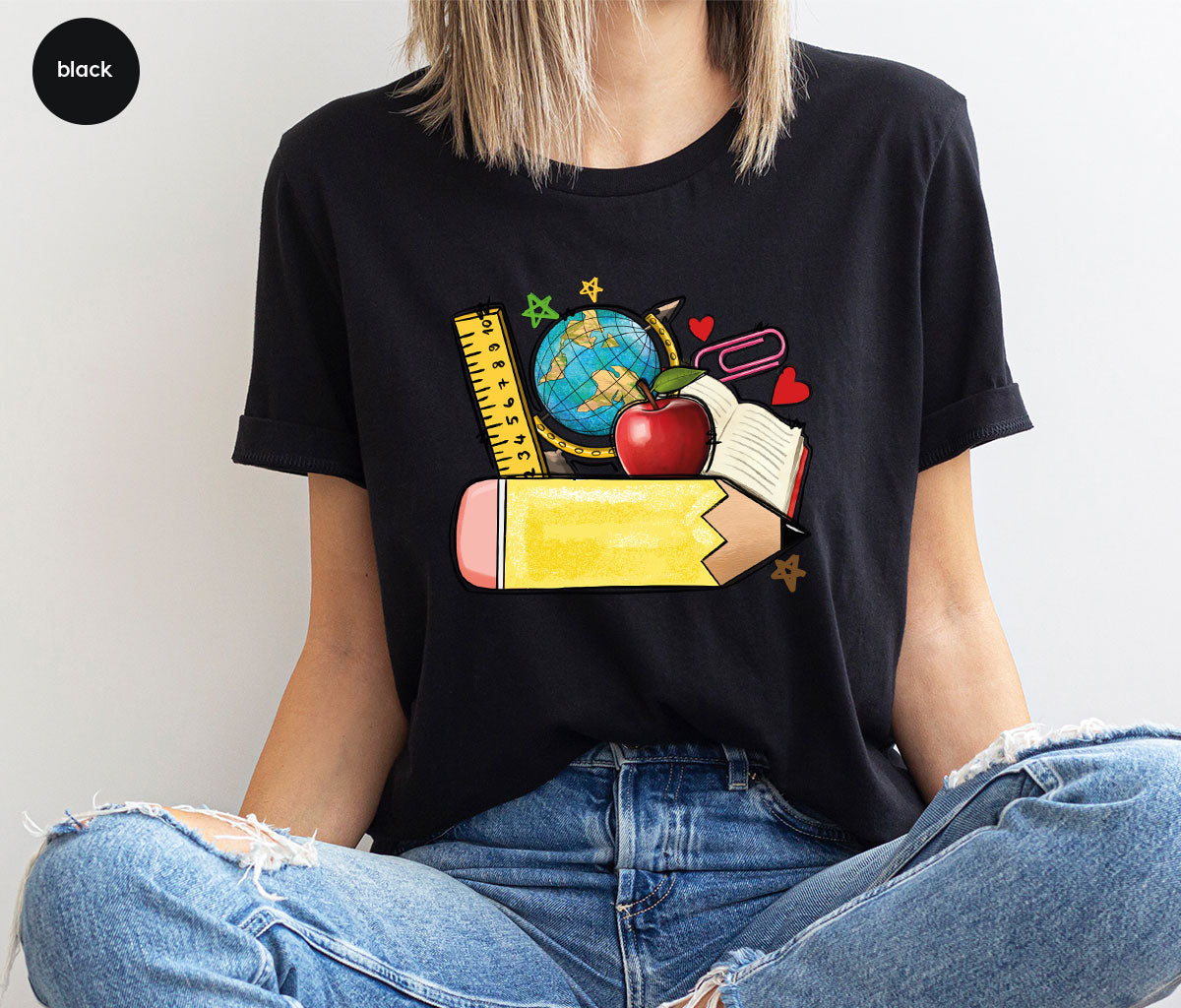 Funny Students Clothing, First Day of School Shirt, New product image 107