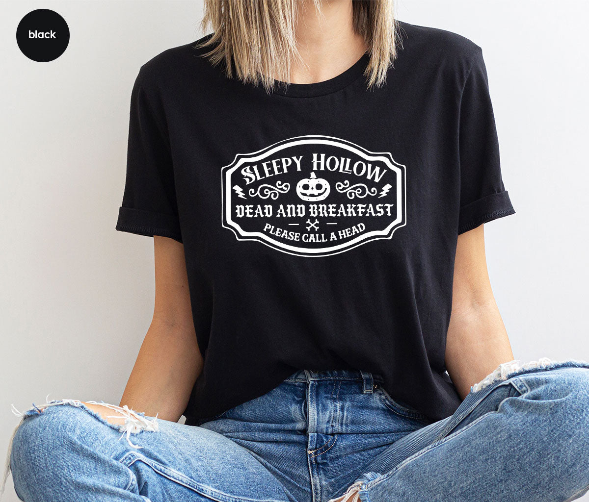 Halloween Sweatshirt, Pumpkin Graphic Tees, Funny Farmer product image 74