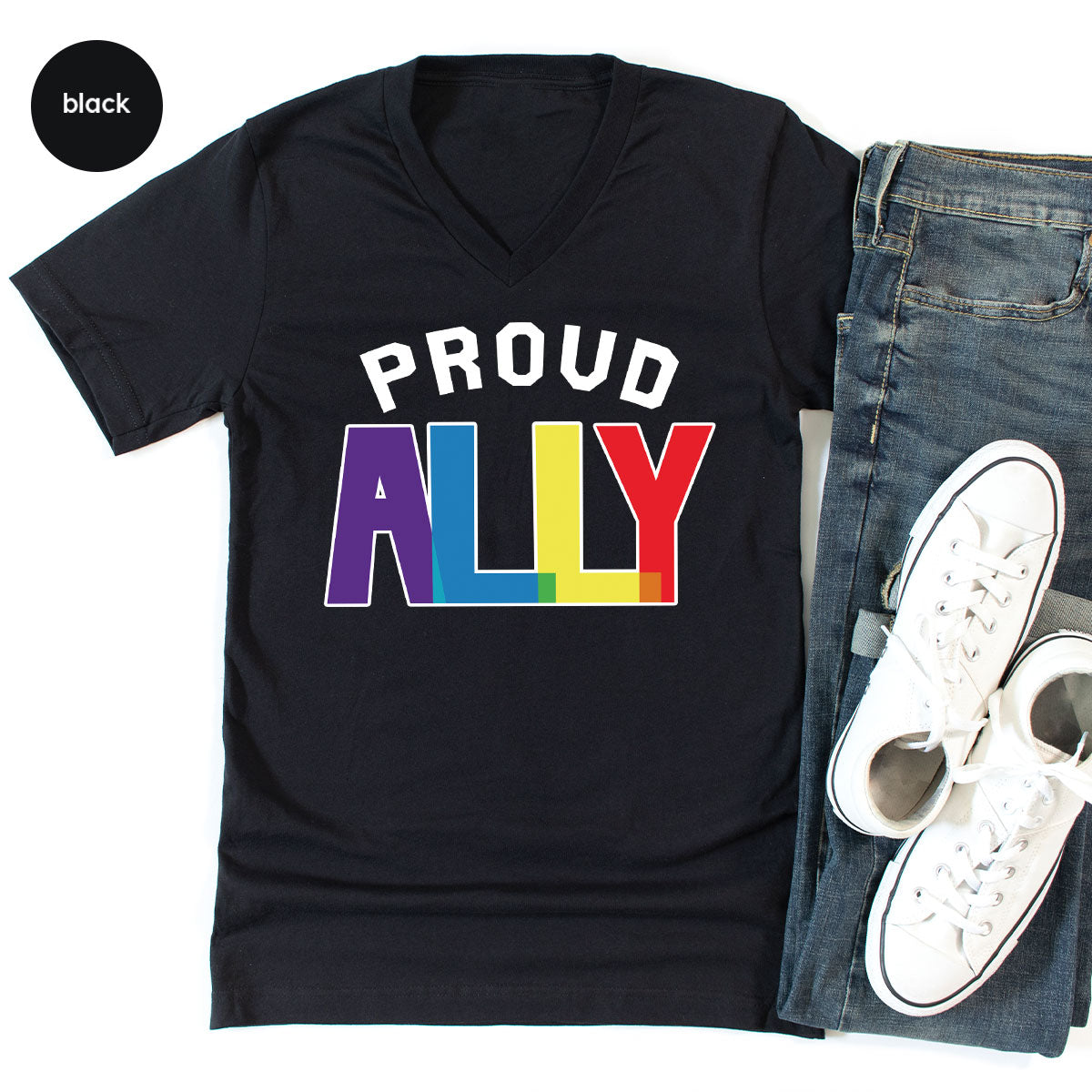 Proud Ally Shirt, LGBT T-Shirt, Tee product image 65
