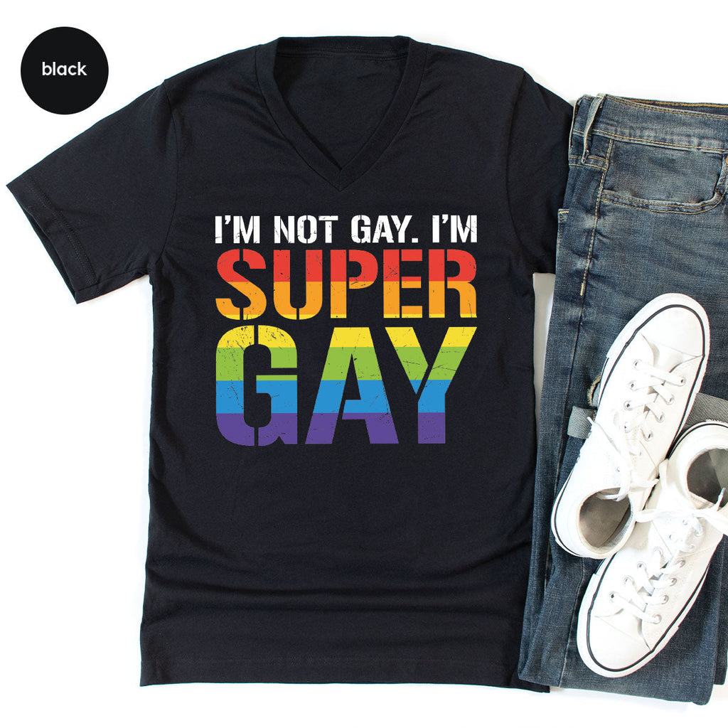 Super Gay Shirt, LGBT Power T-Shirt, Tee product image 59