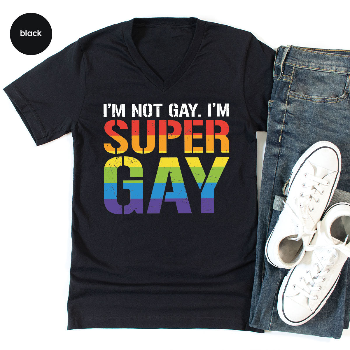 Super Gay Shirt, LGBT Power T-Shirt, Tee product image 59