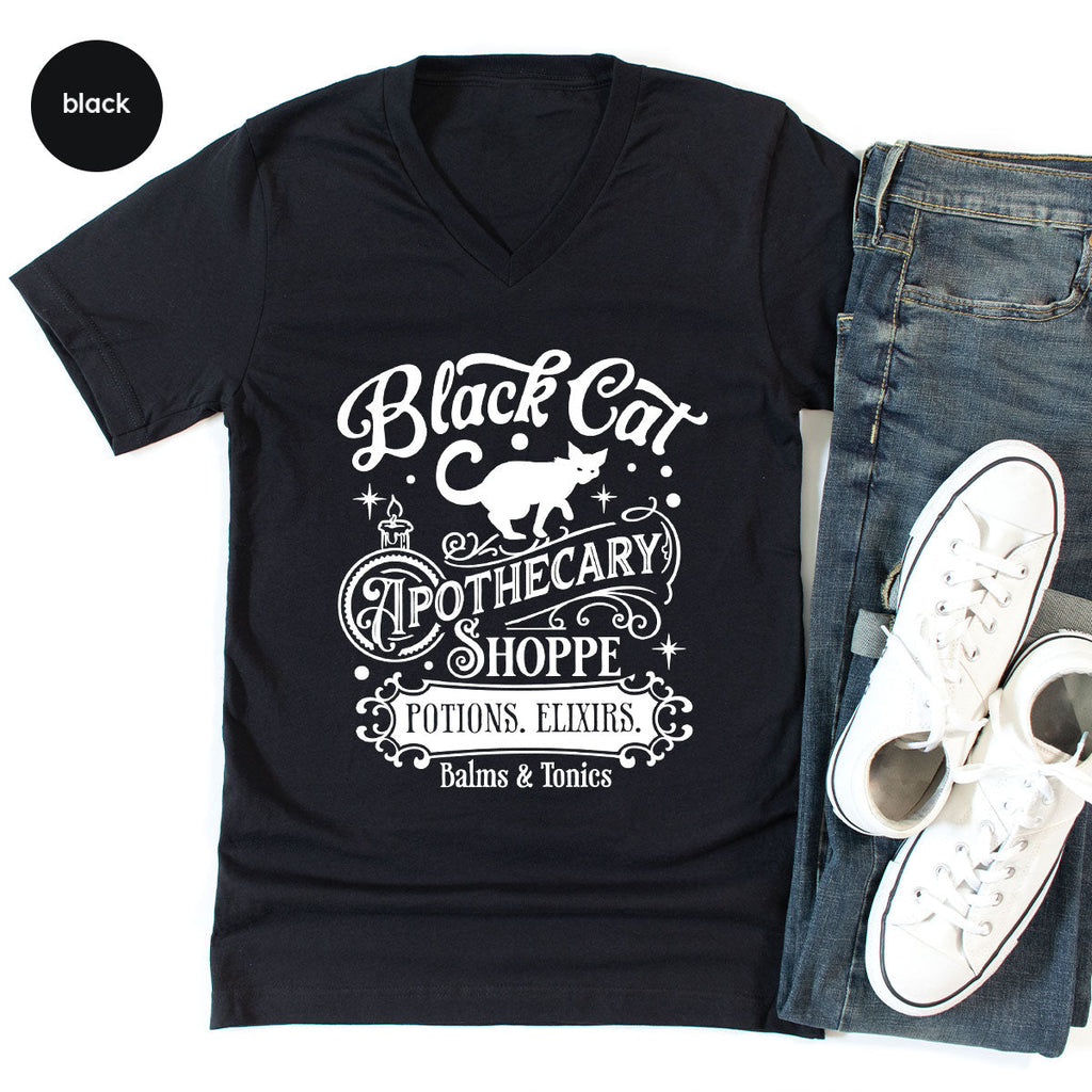 Halloween Party T-Shirt, Spooky Sweatshirt, Gifts, Cat product image 48