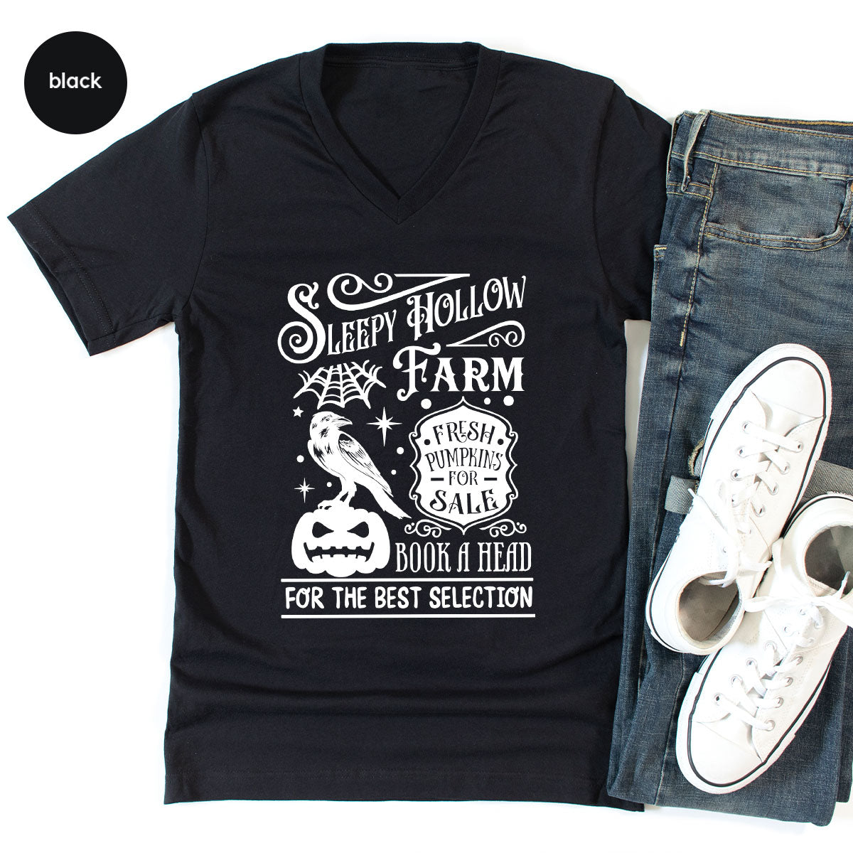 Halloween Sweatshirt, Farmer Outfit, Pumpkin Shirt, Spooky product image 131