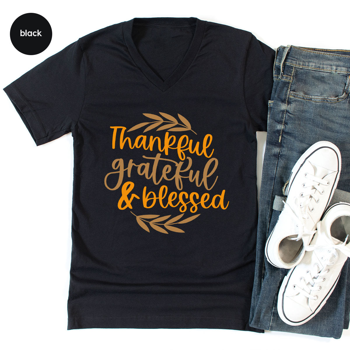 Fall Tshirt, Autumn Clothing, Gift for Her, Happy product image 45
