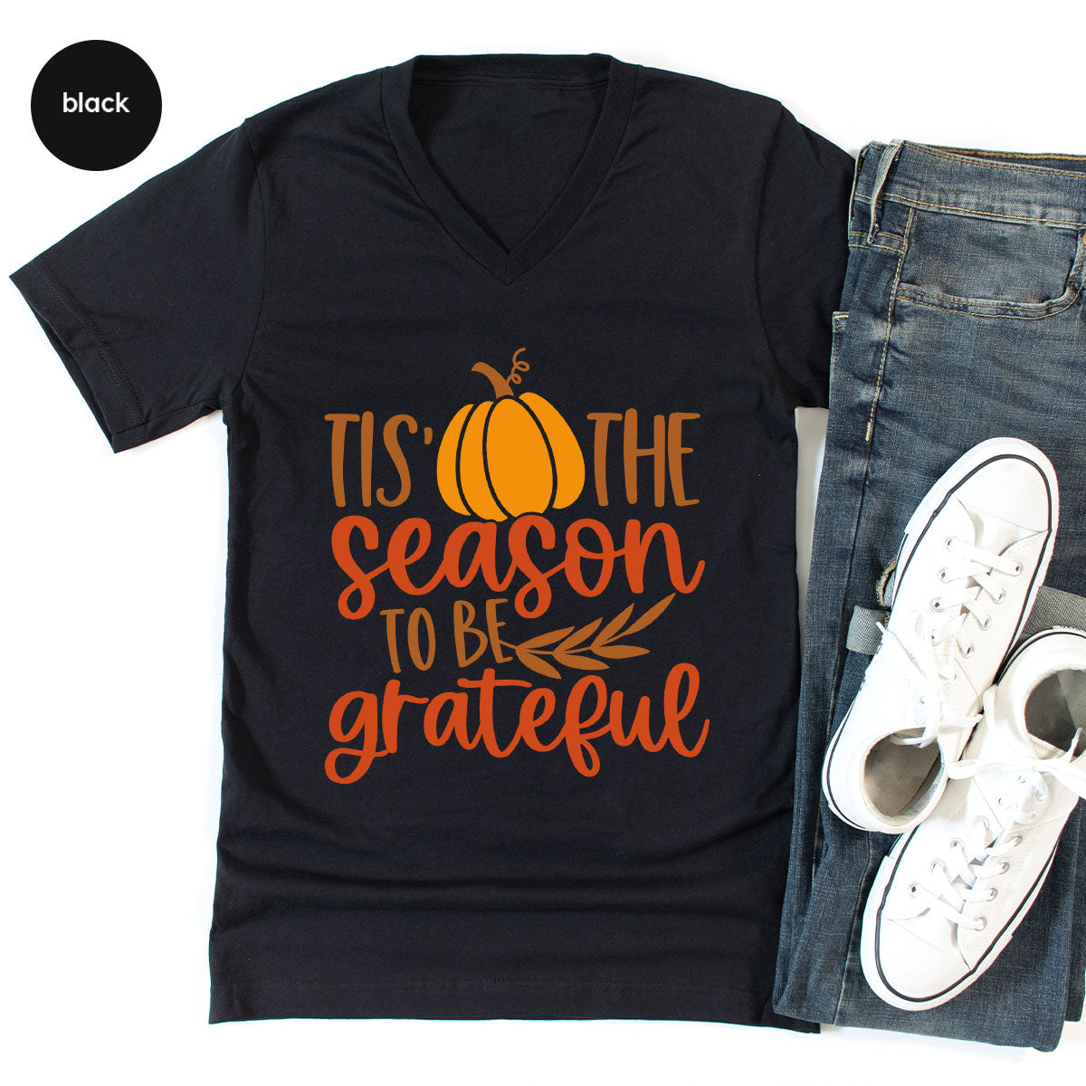 Fall T-Shirt, Autumn Crewneck Sweatshirt, Thanksgiving product image 133