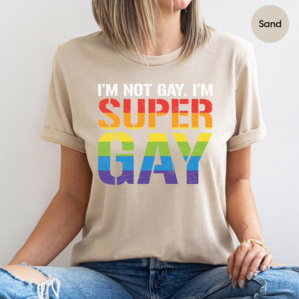 Super Gay Shirt, LGBT Power T-Shirt, Tee product image 77